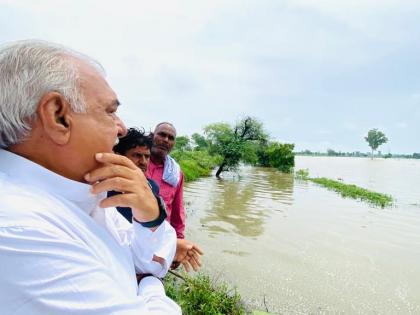 Haryana's BJP-JJP govt yet to wake up despite floods: Hooda | Haryana's BJP-JJP govt yet to wake up despite floods: Hooda Haryana's BJP-JJP govt yet to wake up despite floods: Hooda | Haryana's BJP-JJP govt yet to wake up despite floods: Hooda