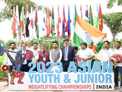 Sports Minister Anurag Thakur inaugurates Asian Youth and Junior Weightlifting Championships | Sports Minister Anurag Thakur inaugurates Asian Youth and Junior Weightlifting Championships