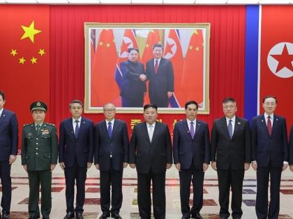 Kim Jong-un meets Chinese delegation after armistice anniversary | Kim Jong-un meets Chinese delegation after armistice anniversary Kim Jong-un meets Chinese delegation after armistice anniversary | Kim Jong-un meets Chinese delegation after armistice anniversary