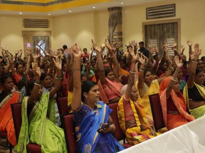 700 women leaders in Bihar share stories about solar adoption | 700 women leaders in Bihar share stories about solar adoption 700 women leaders in Bihar share stories about solar adoption | 700 women leaders in Bihar share stories about solar adoption