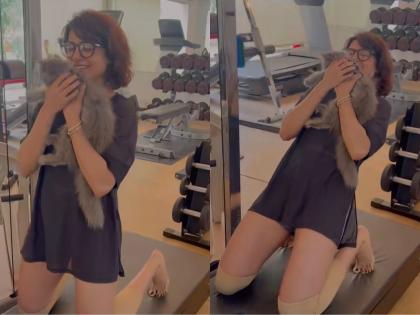 Samantha shells fitness goals as she drops cute workout video with her cat 'Gelato' | Samantha shells fitness goals as she drops cute workout video with her cat 'Gelato' Samantha shells fitness goals as she drops cute workout video with her cat 'Gelato' | Samantha shells fitness goals as she drops cute workout video with her cat 'Gelato'