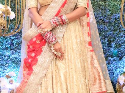 When Aishwarya Khare wore a 20-kg lehenga for a wedding sequence | When Aishwarya Khare wore a 20-kg lehenga for a wedding sequence