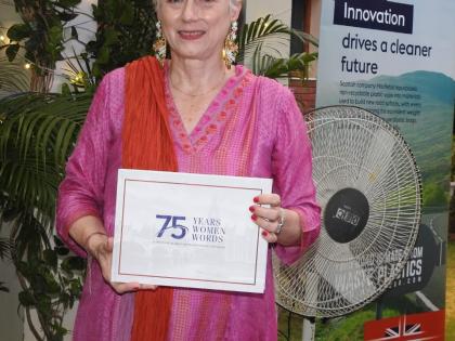 British diplomat launches book ‘75 years, 75 women, 75 words’ | British diplomat launches book ‘75 years, 75 women, 75 words’ British diplomat launches book ‘75 years, 75 women, 75 words’ | British diplomat launches book ‘75 years, 75 women, 75 words’