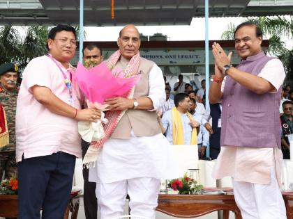 Durand Cup: Rajnath Singh asserts on maintaining rules in game and society | Durand Cup: Rajnath Singh asserts on maintaining rules in game and society Durand Cup: Rajnath Singh asserts on maintaining rules in game and society | Durand Cup: Rajnath Singh asserts on maintaining rules in game and society