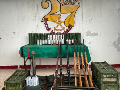Manipur Police recover 9 looted arms | Manipur Police recover 9 looted arms