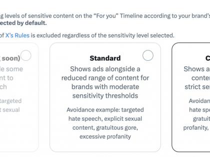 X introduces Sensitivity Settings, Enhanced Blocklist for advertisers | X introduces Sensitivity Settings, Enhanced Blocklist for advertisers X introduces Sensitivity Settings, Enhanced Blocklist for advertisers | X introduces Sensitivity Settings, Enhanced Blocklist for advertisers