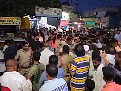 Azharuddin faces protest from Congress workers in Jubilee Hills constituency | Azharuddin faces protest from Congress workers in Jubilee Hills constituency Azharuddin faces protest from Congress workers in Jubilee Hills constituency | Azharuddin faces protest from Congress workers in Jubilee Hills constituency