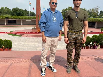 Vipul Shah, Prem Parija visit National War Memorial to pay homage to real-life commandos | Vipul Shah, Prem Parija visit National War Memorial to pay homage to real-life commandos