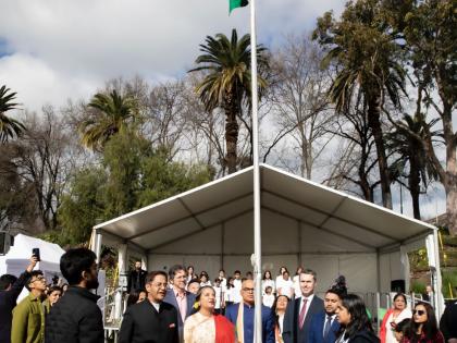 Shabana Azmi hoists the Tricolour in Melbourne to celebrate Independence Day | Shabana Azmi hoists the Tricolour in Melbourne to celebrate Independence Day Shabana Azmi hoists the Tricolour in Melbourne to celebrate Independence Day | Shabana Azmi hoists the Tricolour in Melbourne to celebrate Independence Day