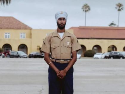 In a historic win, Sikh graduates US Marine boot camp with articles of faith | In a historic win, Sikh graduates US Marine boot camp with articles of faith