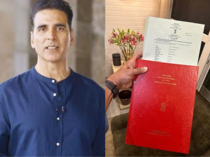 Akshay Kumar after getting Indian citizenship: 'Dil aur citizenship dono Hindustani' | Akshay Kumar after getting Indian citizenship: 'Dil aur citizenship dono Hindustani'