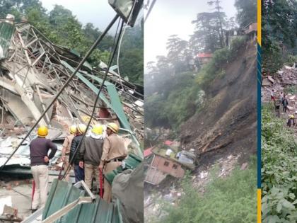 Scary scenes of mountains rolling down in Himachal -- a wake-up call | Scary scenes of mountains rolling down in Himachal -- a wake-up call Scary scenes of mountains rolling down in Himachal -- a wake-up call | Scary scenes of mountains rolling down in Himachal -- a wake-up call
