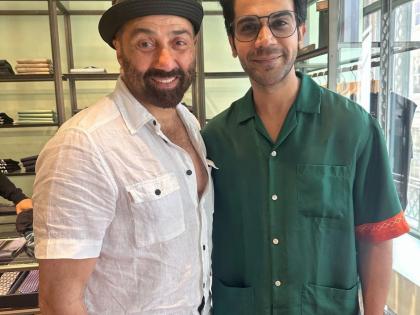 Rajkummar drops pic with 'man of the hour' Sunny Deol | Rajkummar drops pic with 'man of the hour' Sunny Deol Rajkummar drops pic with 'man of the hour' Sunny Deol | Rajkummar drops pic with 'man of the hour' Sunny Deol