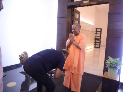 Touching feet of monks is my habit, says Rajinikanth | Touching feet of monks is my habit, says Rajinikanth Touching feet of monks is my habit, says Rajinikanth | Touching feet of monks is my habit, says Rajinikanth