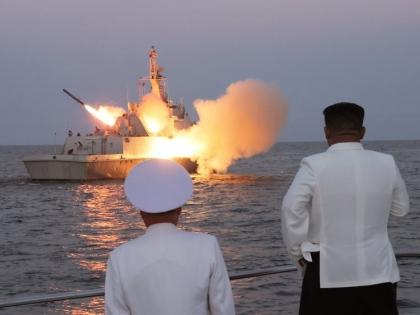 Kim Jong-un visits navy unit, inspects cruise missile test | Kim Jong-un visits navy unit, inspects cruise missile test Kim Jong-un visits navy unit, inspects cruise missile test | Kim Jong-un visits navy unit, inspects cruise missile test