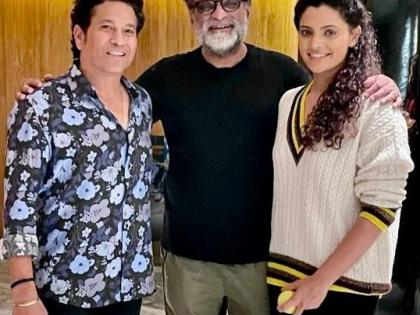 Saiyami Kher impresses Sachin Tendulkar with her 'Ghoomer' style bowling | Saiyami Kher impresses Sachin Tendulkar with her 'Ghoomer' style bowling Saiyami Kher impresses Sachin Tendulkar with her 'Ghoomer' style bowling | Saiyami Kher impresses Sachin Tendulkar with her 'Ghoomer' style bowling