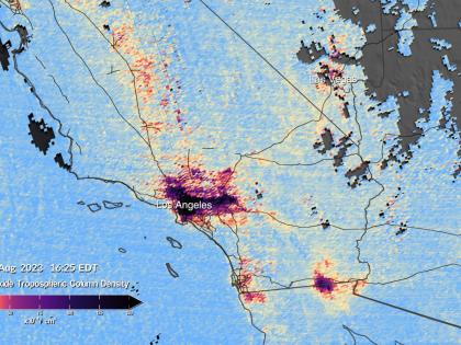 NASA showcases 1st images from pollution-monitoring instrument | NASA showcases 1st images from pollution-monitoring instrument