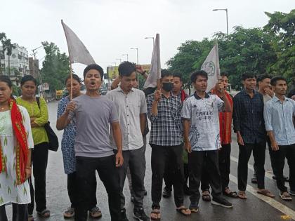 Tribal student body holds 12-hour Tripura shutdown on Roman script for Kokborok, 300 detained | Tribal student body holds 12-hour Tripura shutdown on Roman script for Kokborok, 300 detained Tribal student body holds 12-hour Tripura shutdown on Roman script for Kokborok, 300 detained | Tribal student body holds 12-hour Tripura shutdown on Roman script for Kokborok, 300 detained