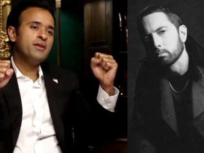 Eminem tells Vivek Ramaswamy to 'stop rapping his songs' | Eminem tells Vivek Ramaswamy to 'stop rapping his songs' Eminem tells Vivek Ramaswamy to 'stop rapping his songs' | Eminem tells Vivek Ramaswamy to 'stop rapping his songs'