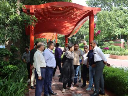 Atishi inspects Lodhi Road, Pragati Maidan to check G-20 Summit preparations | Atishi inspects Lodhi Road, Pragati Maidan to check G-20 Summit preparations