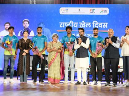 Sports Minister Anurag Thakur launches several digital initiatives on National Sports Day | Sports Minister Anurag Thakur launches several digital initiatives on National Sports Day