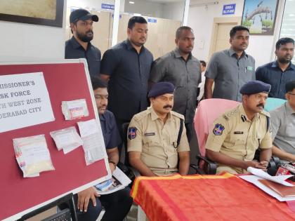 Two drug peddlers held in Hyderabad, MDMA seized | Two drug peddlers held in Hyderabad, MDMA seized Two drug peddlers held in Hyderabad, MDMA seized | Two drug peddlers held in Hyderabad, MDMA seized