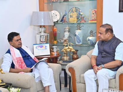 Assam CM briefs Power Min about increase in power demand | Assam CM briefs Power Min about increase in power demand Assam CM briefs Power Min about increase in power demand | Assam CM briefs Power Min about increase in power demand