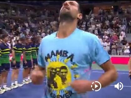 ‘Close friend’: Novak Djokovic pays tribute to late great Kobe Bryant after US Open win | ‘Close friend’: Novak Djokovic pays tribute to late great Kobe Bryant after US Open win