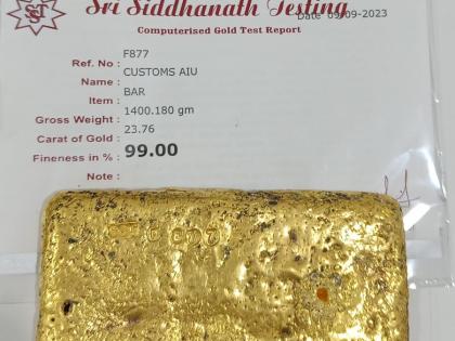 Two arrested at Bengaluru airport with 2.8 kg gold | Two arrested at Bengaluru airport with 2.8 kg gold Two arrested at Bengaluru airport with 2.8 kg gold | Two arrested at Bengaluru airport with 2.8 kg gold