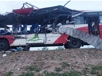 Four killed in truck-bus collision in Karnataka | Four killed in truck-bus collision in Karnataka Four killed in truck-bus collision in Karnataka | Four killed in truck-bus collision in Karnataka