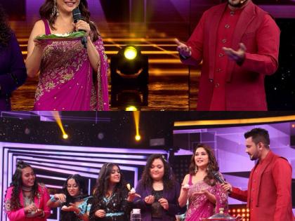Madhuri Dixit makes Ukadiche Modak on sets of ‘Sa Re Ga Ma Pa’ | Madhuri Dixit makes Ukadiche Modak on sets of ‘Sa Re Ga Ma Pa’ Madhuri Dixit makes Ukadiche Modak on sets of ‘Sa Re Ga Ma Pa’ | Madhuri Dixit makes Ukadiche Modak on sets of ‘Sa Re Ga Ma Pa’