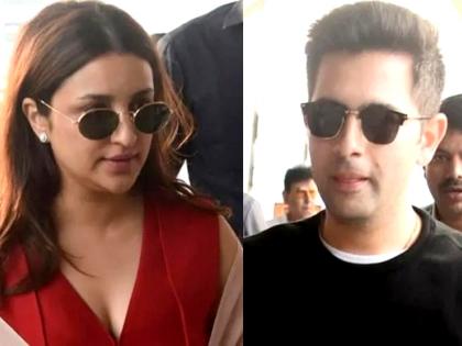 Ragneeti leave Delhi for their two-day wedding festivities in Udaipur | Ragneeti leave Delhi for their two-day wedding festivities in Udaipur