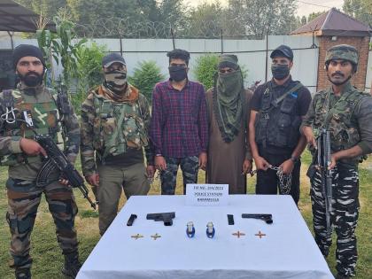 Two terrorists arrested in J&K’s Baramulla | Two terrorists arrested in J&K’s Baramulla