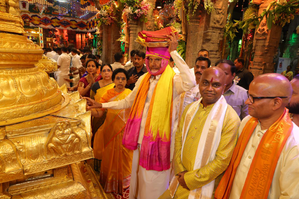 Chandrababu asks TTD to protect sanctity of temple | Chandrababu asks TTD to protect sanctity of temple Chandrababu asks TTD to protect sanctity of temple | Chandrababu asks TTD to protect sanctity of temple