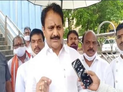 Some people trying to incite communal violence, says YSRCP MP on temple chariot fire | Some people trying to incite communal violence, says YSRCP MP on temple chariot fire