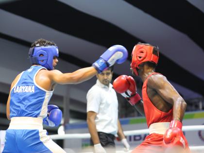 Junior Boys National Boxing C'ships: Haryana, SSCB Boxers dominate to reach semifinals | Junior Boys National Boxing C'ships: Haryana, SSCB Boxers dominate to reach semifinals