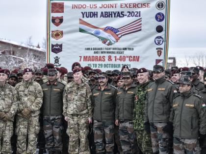 Indo-US joint military exercise 'Yudh Abhyas' concludes in Alaska | Indo-US joint military exercise 'Yudh Abhyas' concludes in Alaska