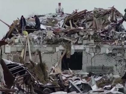 Russian missile strike hit buildings in Ukraine's city Zhytomyr, rescue efforts underway | Russian missile strike hit buildings in Ukraine's city Zhytomyr, rescue efforts underway Russian missile strike hit buildings in Ukraine's city Zhytomyr, rescue efforts underway | Russian missile strike hit buildings in Ukraine's city Zhytomyr, rescue efforts underway