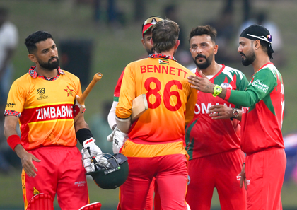 T20 WC: All the stats from Zimbabwe's dominant 8-wicket win over Oman | T20 WC: All the stats from Zimbabwe's dominant 8-wicket win over Oman
