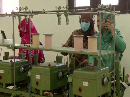 Hi-tech machines deployed at silk factory in J-K's Srinagar to improve quality | Hi-tech machines deployed at silk factory in J-K's Srinagar to improve quality