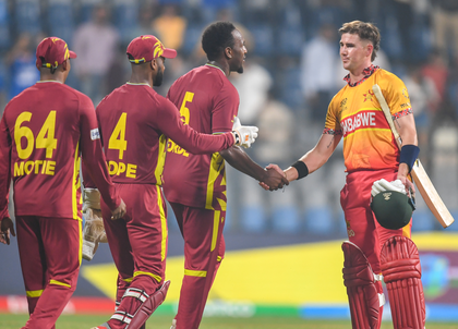 T20 WC: Hetmyer's majestic 85, Motie's 4-fer help Windies thrash Zimbabwe by 107 in Super 8s | T20 WC: Hetmyer's majestic 85, Motie's 4-fer help Windies thrash Zimbabwe by 107 in Super 8s