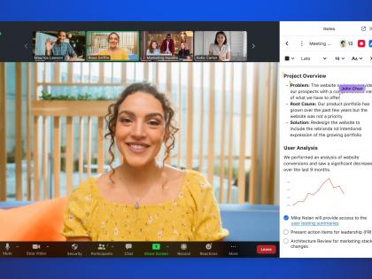 Zoom introduces Notes tool to edit texts during a video call | Zoom introduces Notes tool to edit texts during a video call Zoom introduces Notes tool to edit texts during a video call | Zoom introduces Notes tool to edit texts during a video call