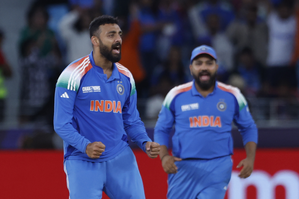 Champions Trophy: Chakaravarthy has got something different, creates good headache, says Rohit | Champions Trophy: Chakaravarthy has got something different, creates good headache, says Rohit