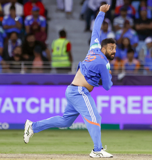 Champions Trophy: Chakaravarthy picks fifer as India beat NZ by 44 runs, set up semis clash with Australia | Champions Trophy: Chakaravarthy picks fifer as India beat NZ by 44 runs, set up semis clash with Australia