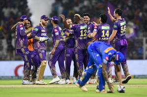 IPL 2024: Brilliant bowling helps KKR beat MI by 18 runs, become first team to reach Playoffs | IPL 2024: Brilliant bowling helps KKR beat MI by 18 runs, become first team to reach Playoffs