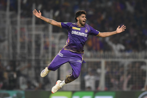 IPL 2024: Venkatesh Iyer's knock, superb bowling help KKR beat MI, seal Playoffs berth | IPL 2024: Venkatesh Iyer's knock, superb bowling help KKR beat MI, seal Playoffs berth