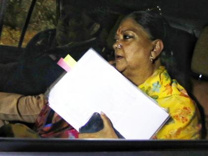 Raje meets Nadda amid buzz over 'holding up' MLAs | Raje meets Nadda amid buzz over 'holding up' MLAs Raje meets Nadda amid buzz over 'holding up' MLAs | Raje meets Nadda amid buzz over 'holding up' MLAs