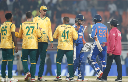 2nd T20I: Baartman picks 4-24 as South Africa level series with 51-run win over India | 2nd T20I: Baartman picks 4-24 as South Africa level series with 51-run win over India