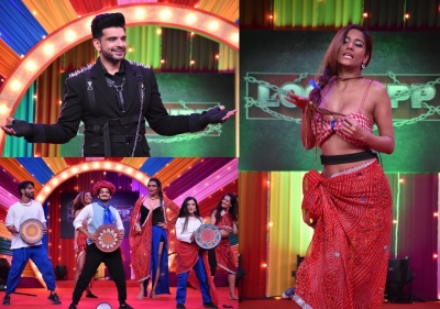 Karan Kundrra left awestruck at Poonam Pandey, Payal Rohtagi's dance performance | Karan Kundrra left awestruck at Poonam Pandey, Payal Rohtagi's dance performance