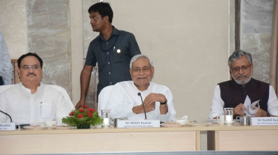 Modi, Nadda wish Nitish, stress on 'NDA family' | Modi, Nadda wish Nitish, stress on 'NDA family' Modi, Nadda wish Nitish, stress on 'NDA family' | Modi, Nadda wish Nitish, stress on 'NDA family'